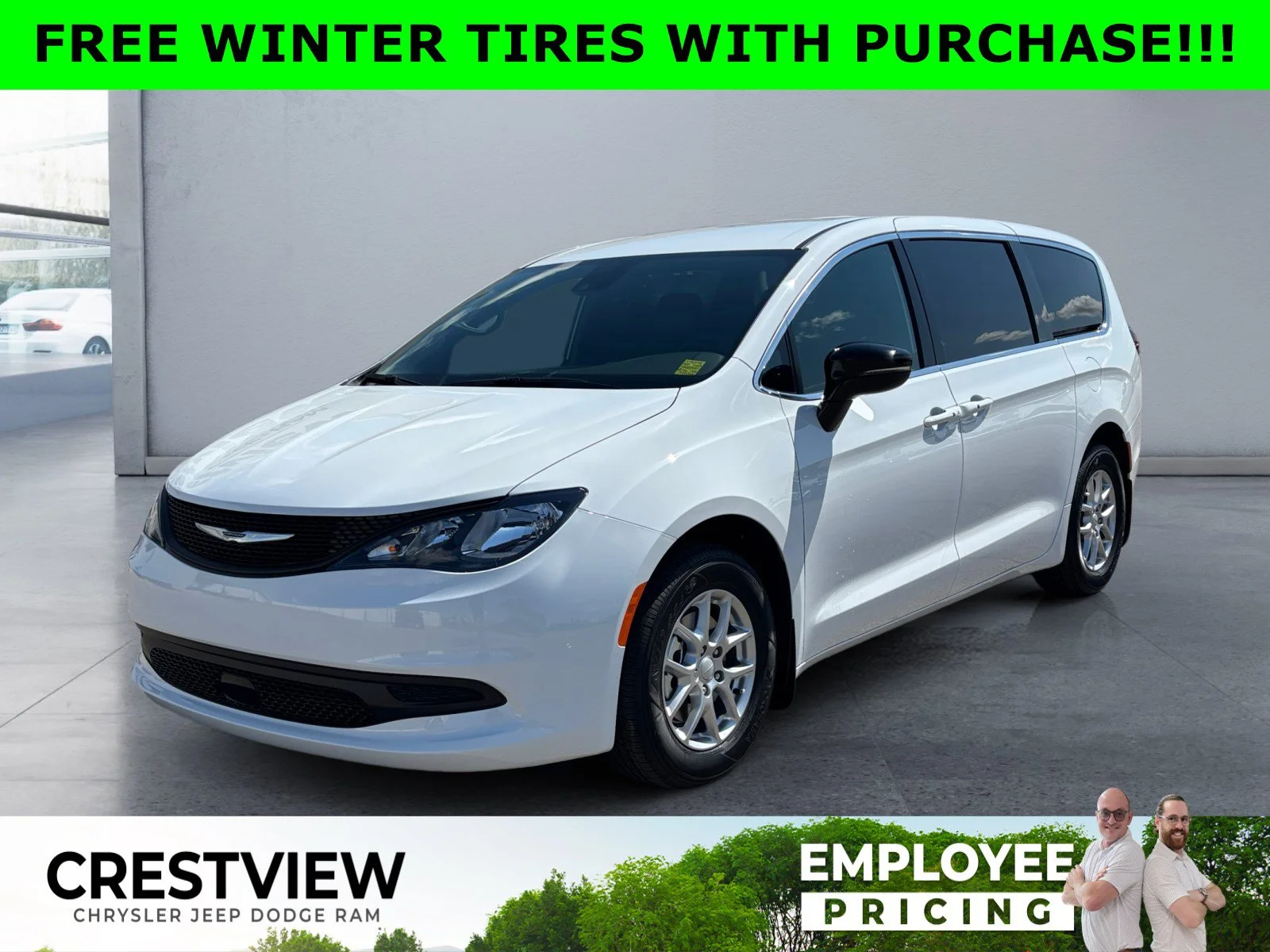 New 2027 Bright White Chrysler SXT image 1