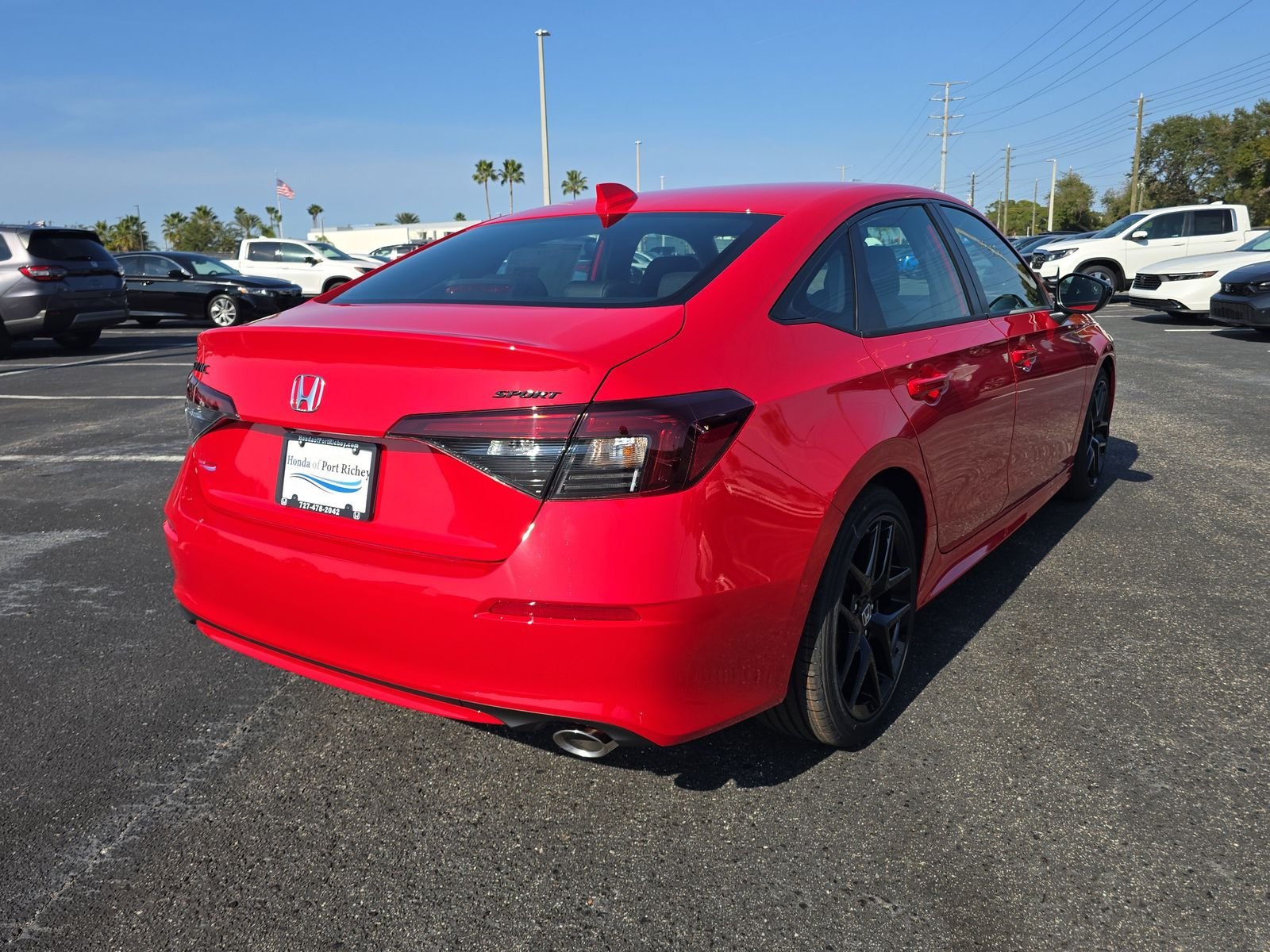 New 2026 Rallye Red Honda Sport image 4