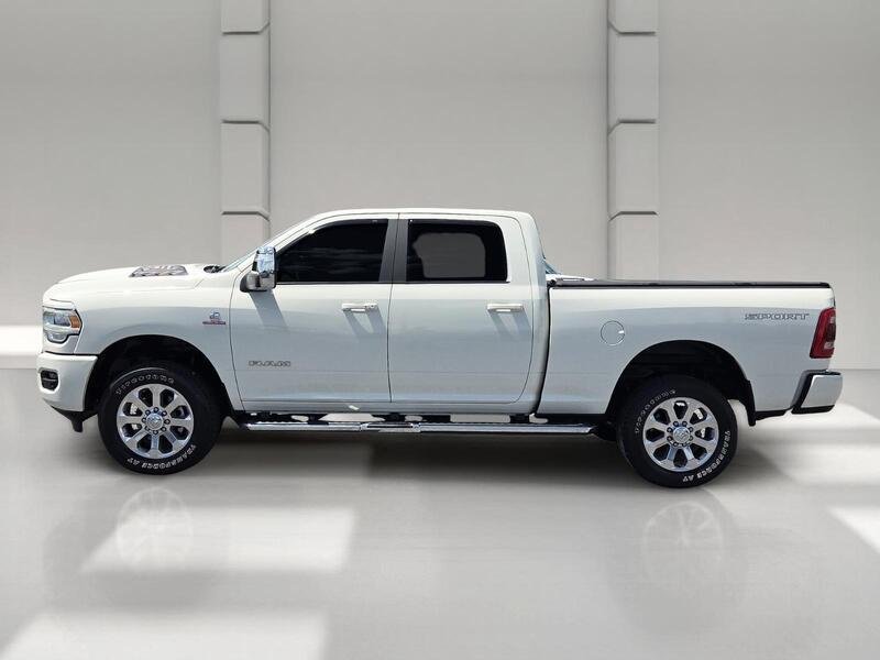 Used 2024 Pearl White RAM LARAMIE 4X4 CREW CAB 6