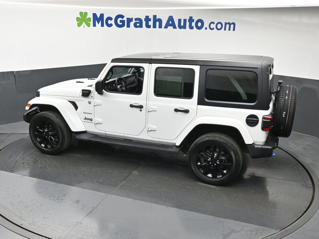 Used 2023 White Jeep Sahara 4xe image 23