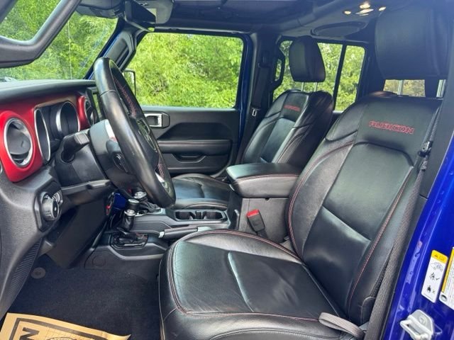Used 2019 Ocean Blue Metallic Jeep Unlimited Rubicon image 13