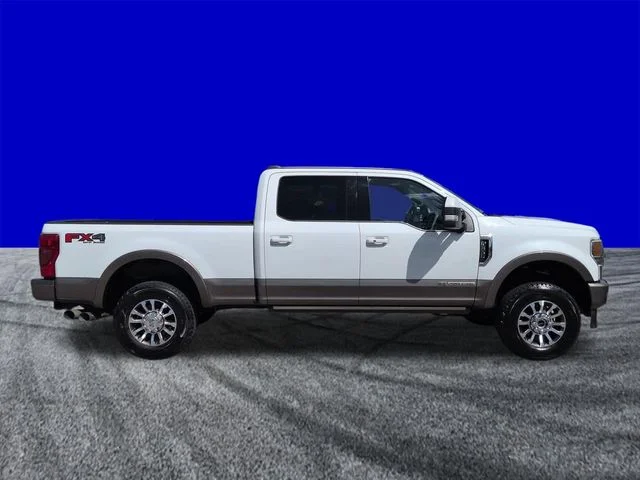 Used 2021 Star White Ford King Ranch image 3