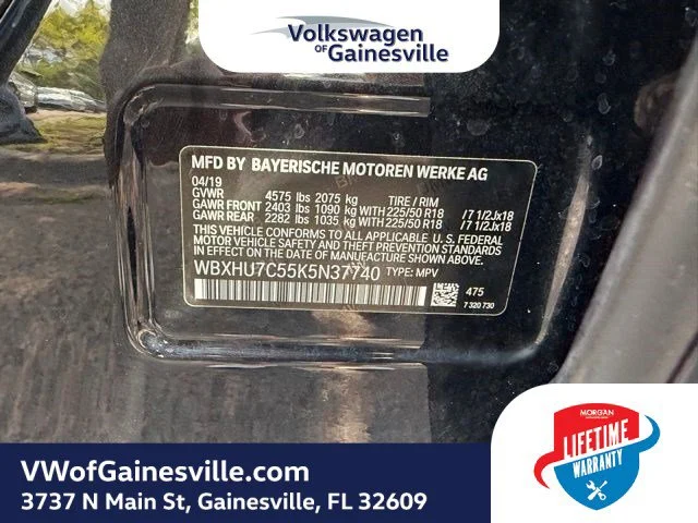 Used 2019 Black Sapphire Metallic BMW sDrive28i image 30