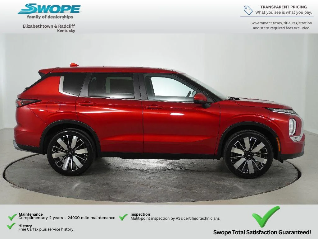Used 2025 Red Diamond Mitsubishi SE image 2
