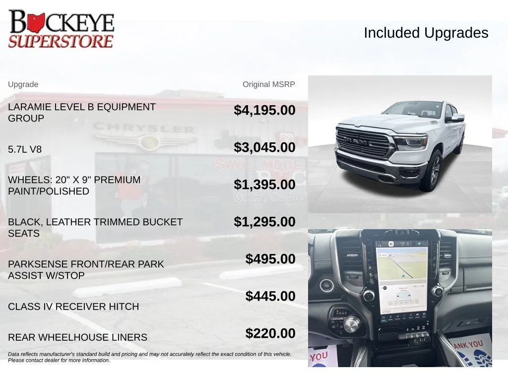 Used 2023 White Ram Laramie image 8