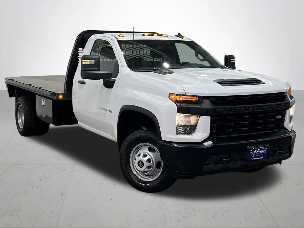 Used 2021 White Chevrolet Work Truck image 7