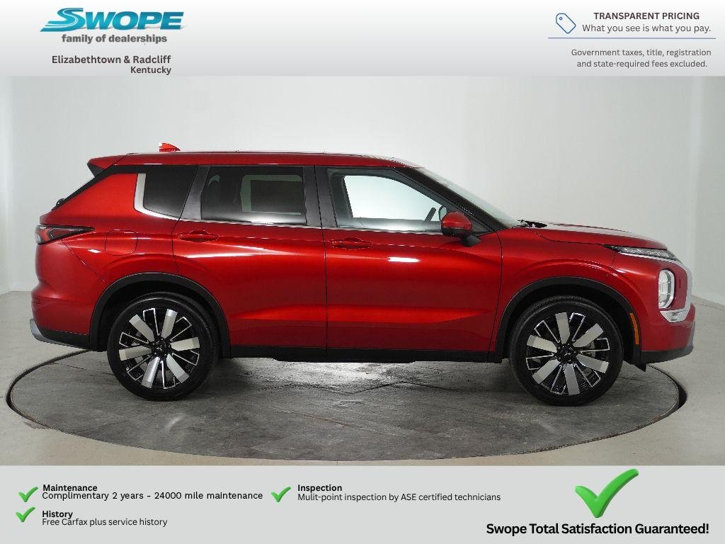 Used 2025 Red Diamond Mitsubishi SE image 2