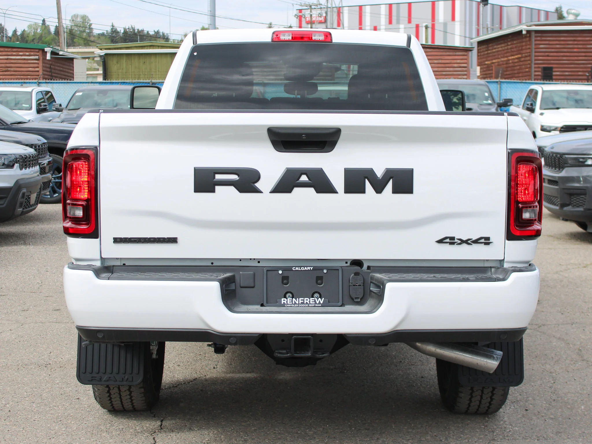 New 2026 White RAM Big Horn* image 4