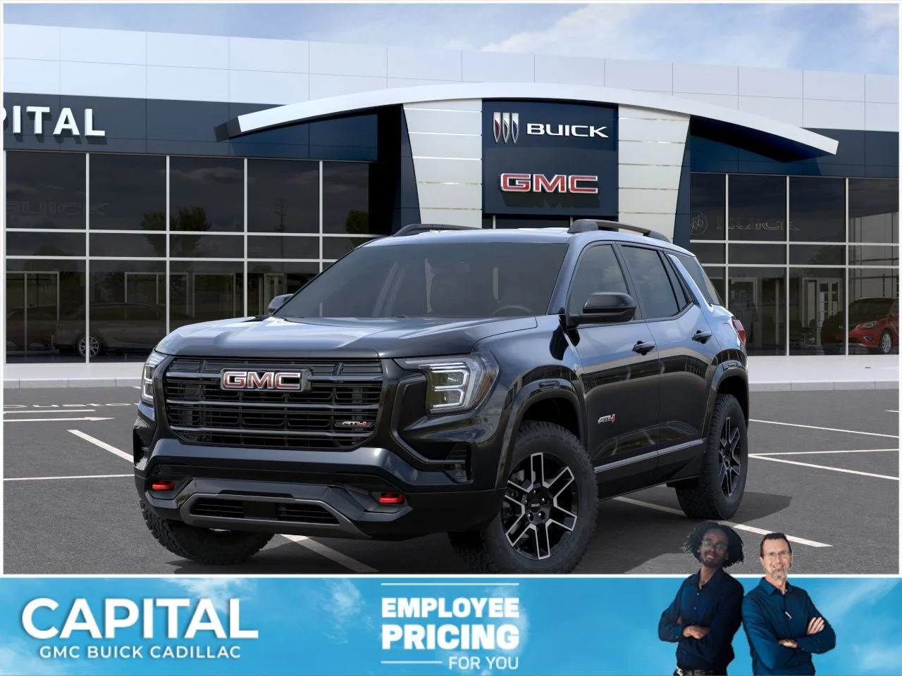 New 2027 Ebony Twilight Metallic GMC AWD AT4 image 1