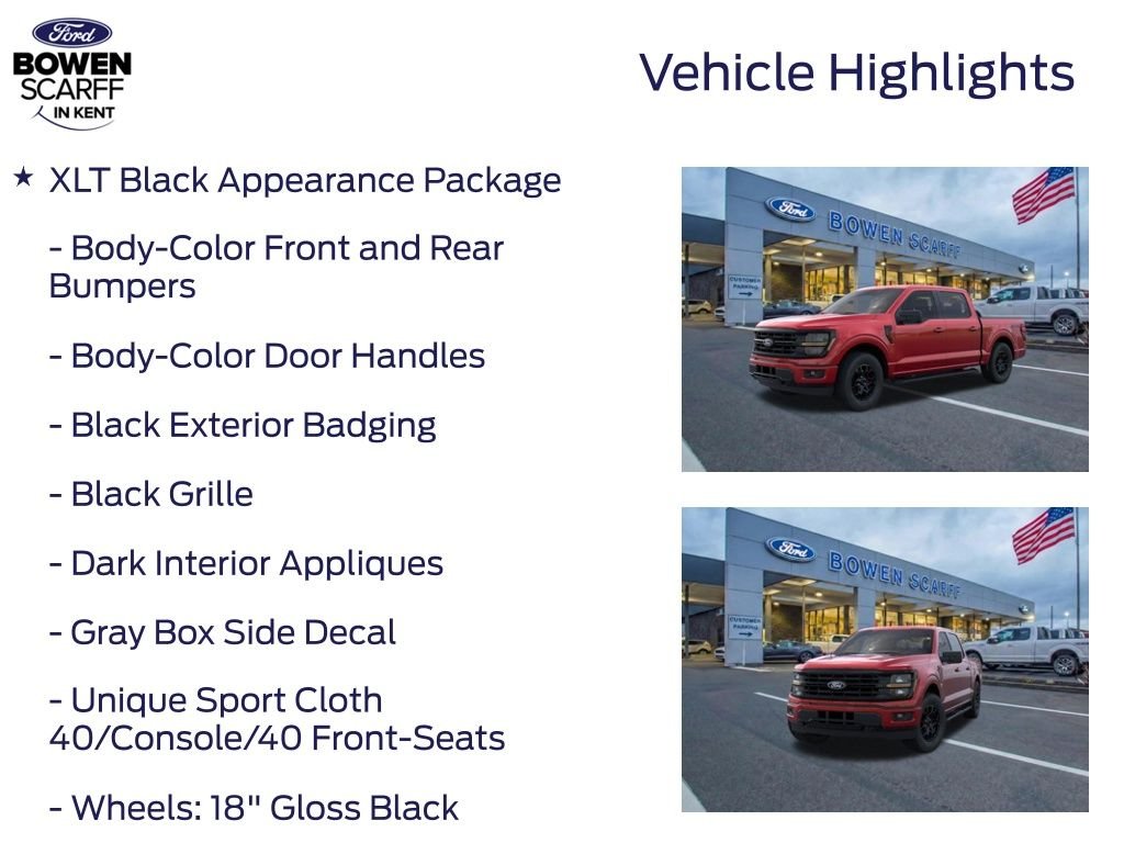 New 2026 Ruby Red Metallic Tinted Clearcoat Ford XLT image 5