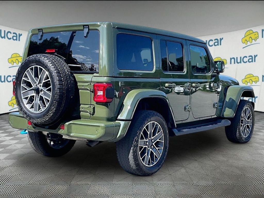 Used 2024 Green Jeep High Altitude 4xe image 6