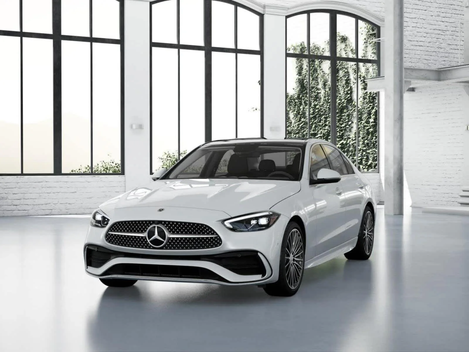New 2026 MANUFAKTUR Moonlight White Metallic Mercedes-Benz C 300 image 39