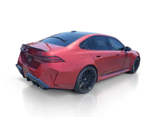 Used 2025 Vegas Red Metal BMW 4DR SDN image 4