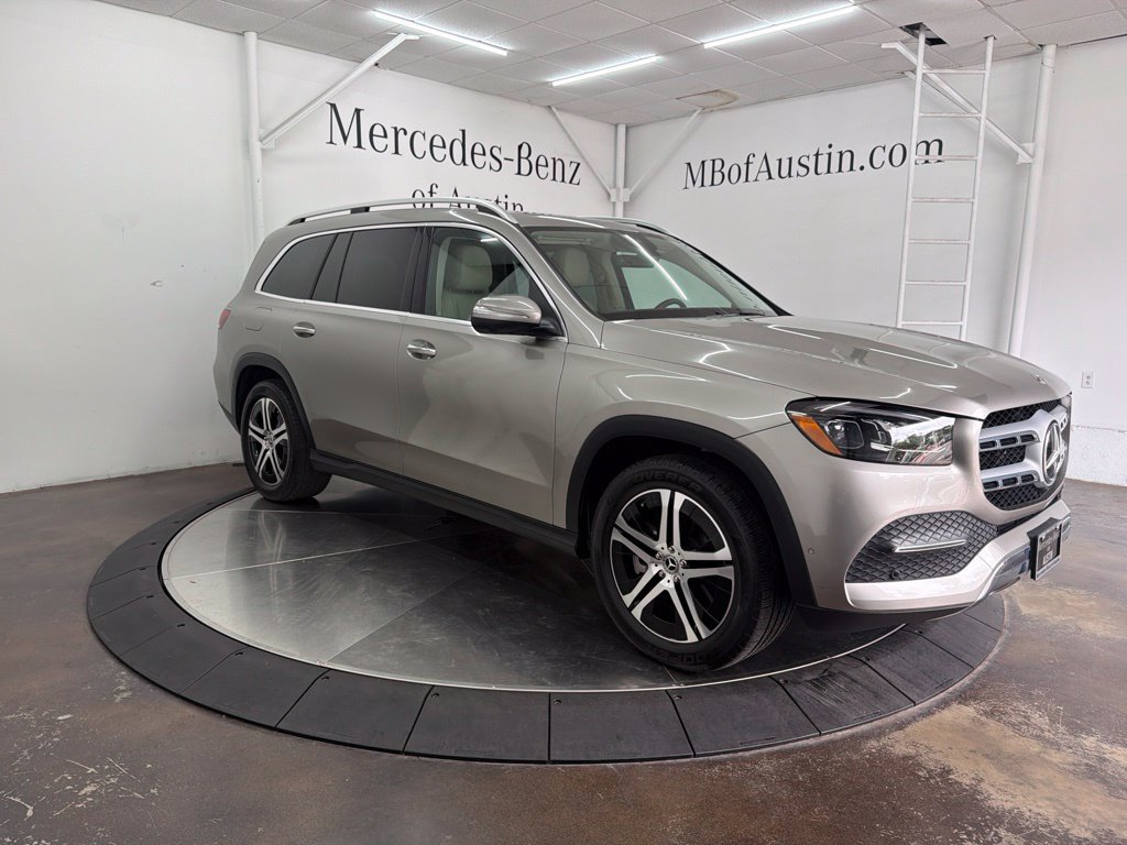 Certified Used 2022 Silver Mercedes-Benz GLS 450 image 2