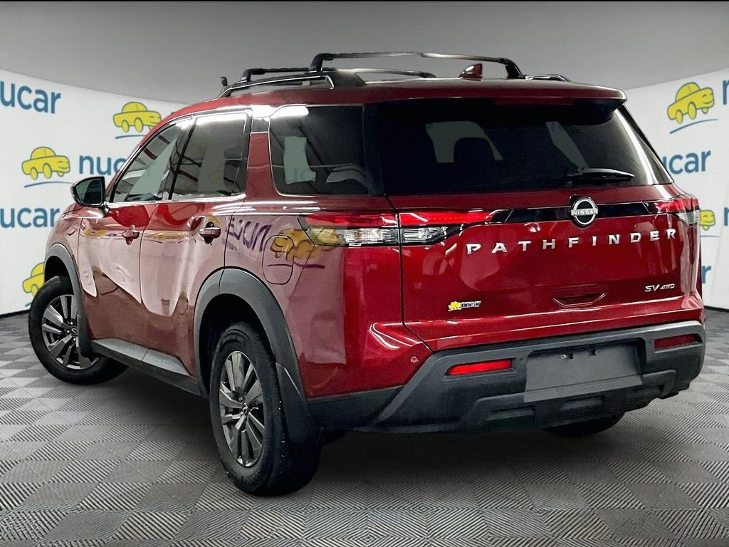 Used 2022 Red Nissan SV image 4