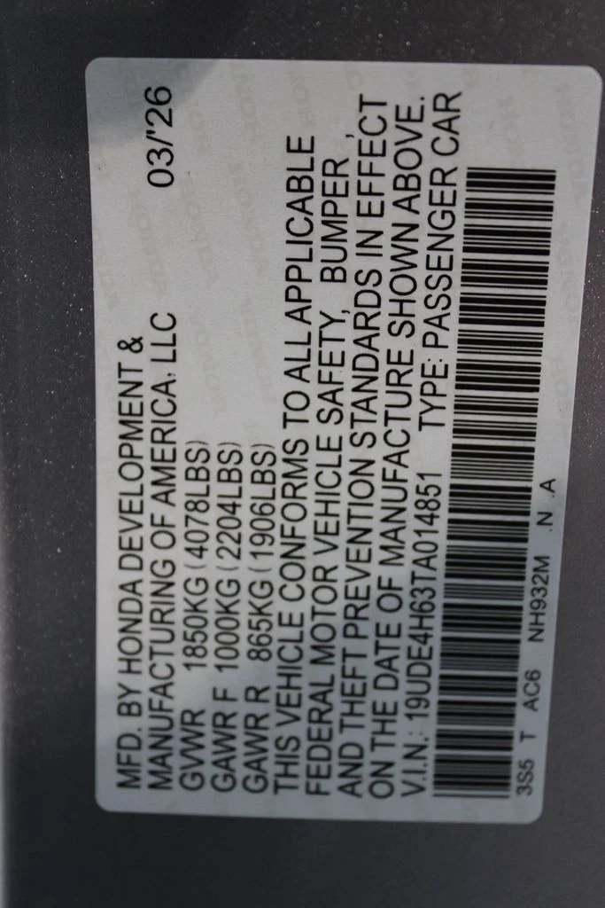 New 2026 Solar Silver Metallic Acura A-Spec Tech Package image 27