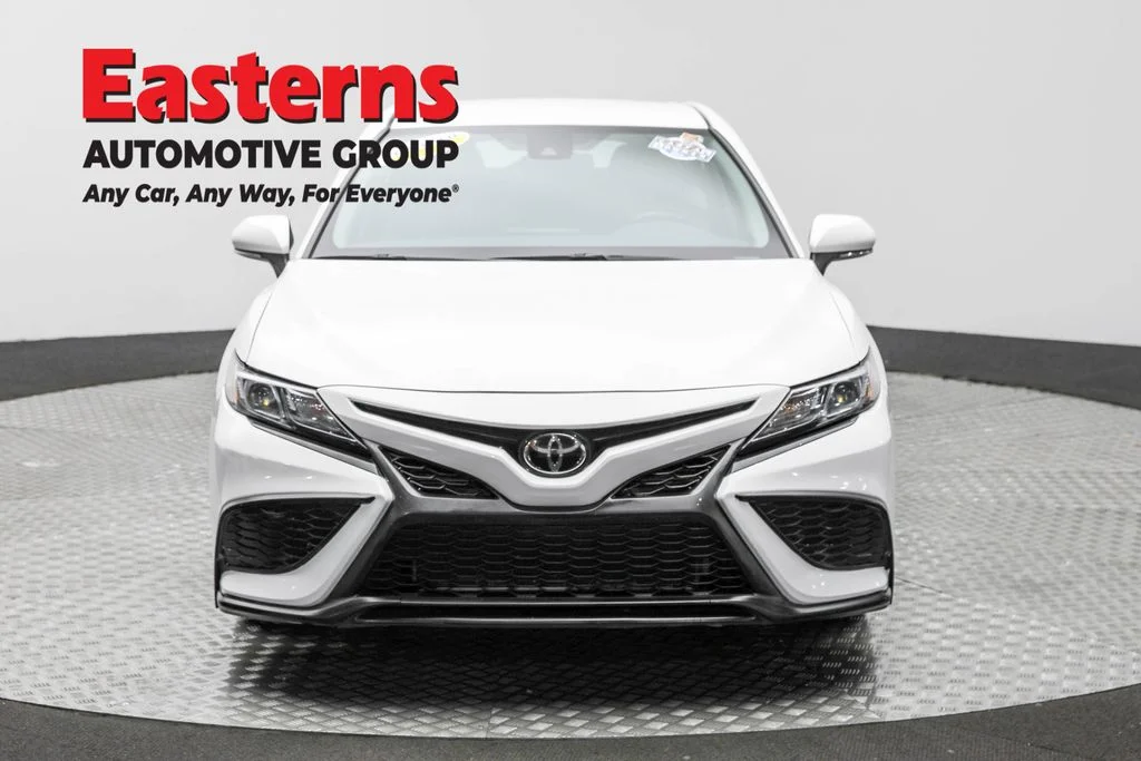 Used 2023 White Toyota SE image 2