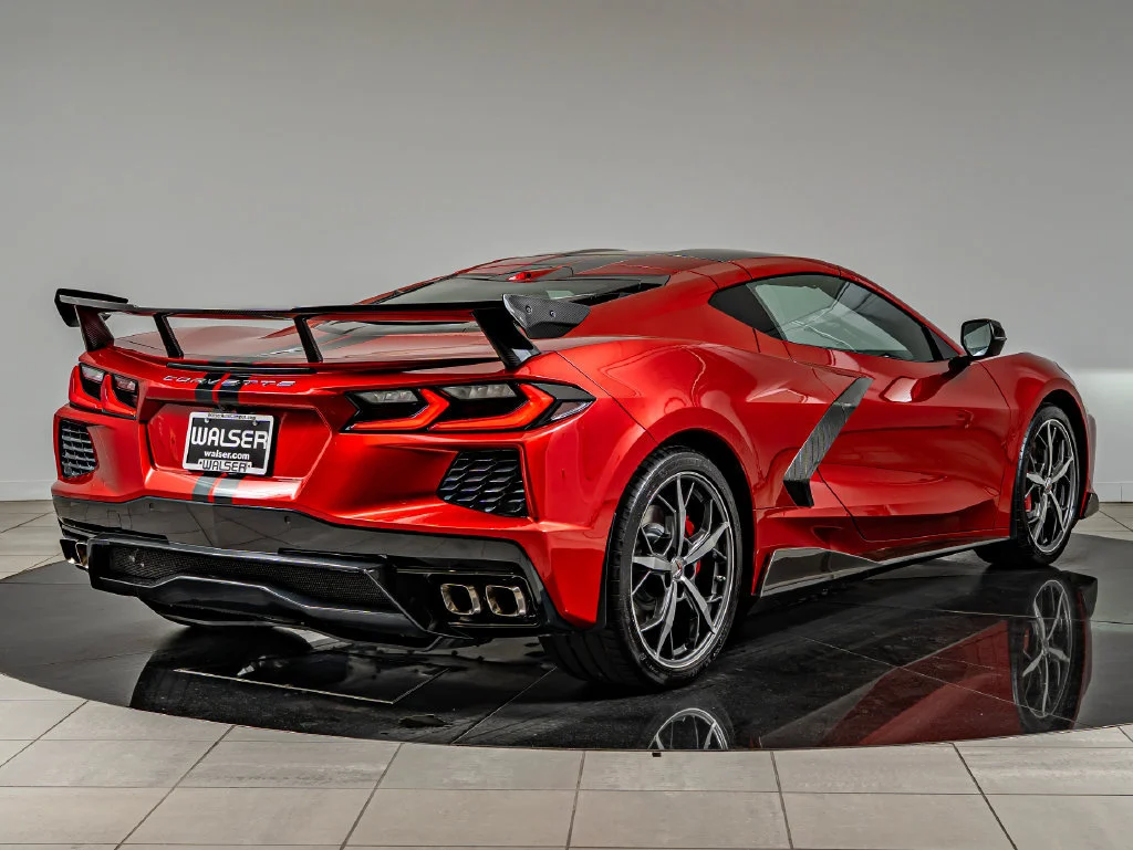 Used 2021 Torch Red Chevrolet Stingray image 5