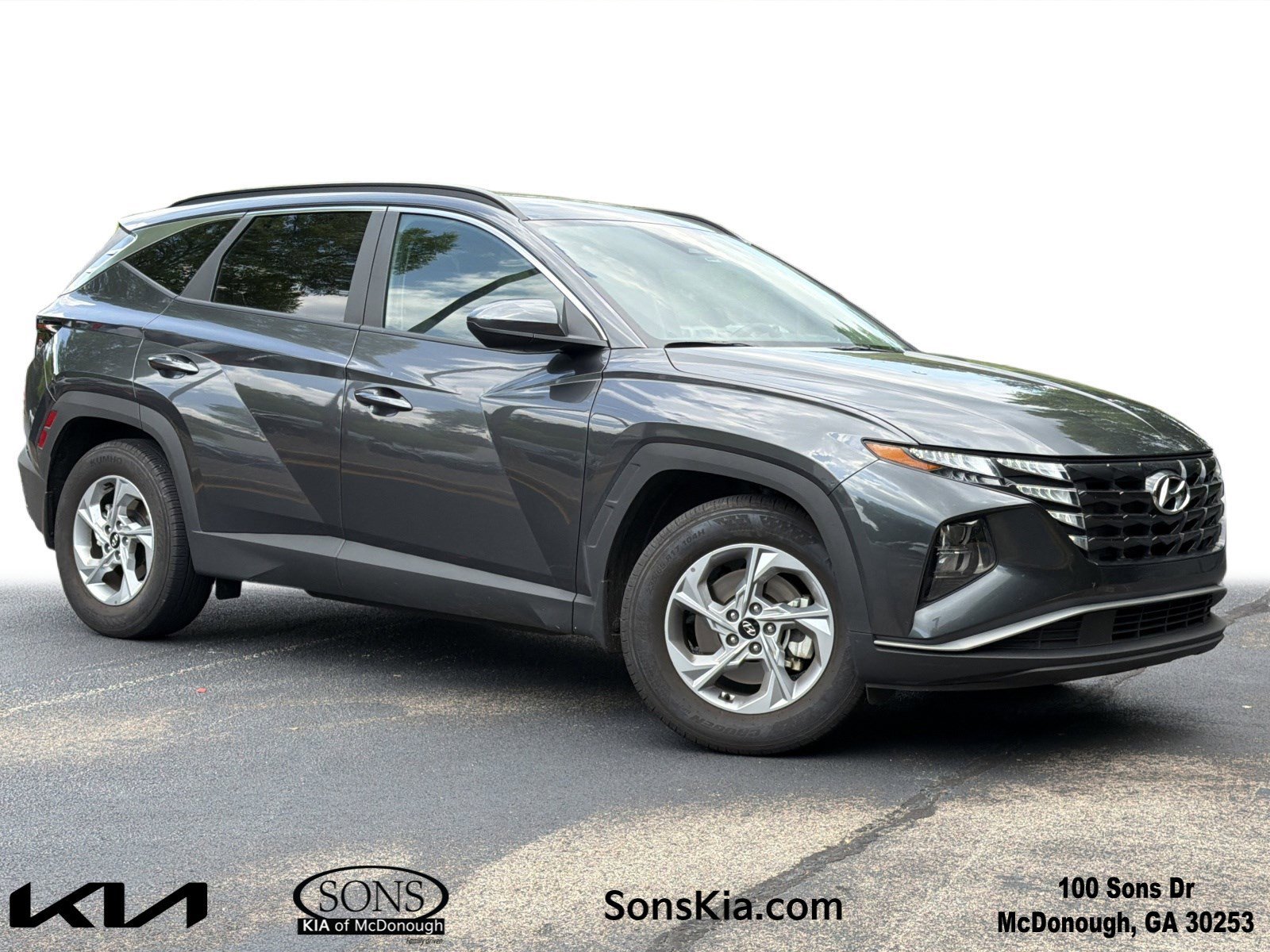Used 2024 Dark Gray Metallic Hyundai SEL image 1