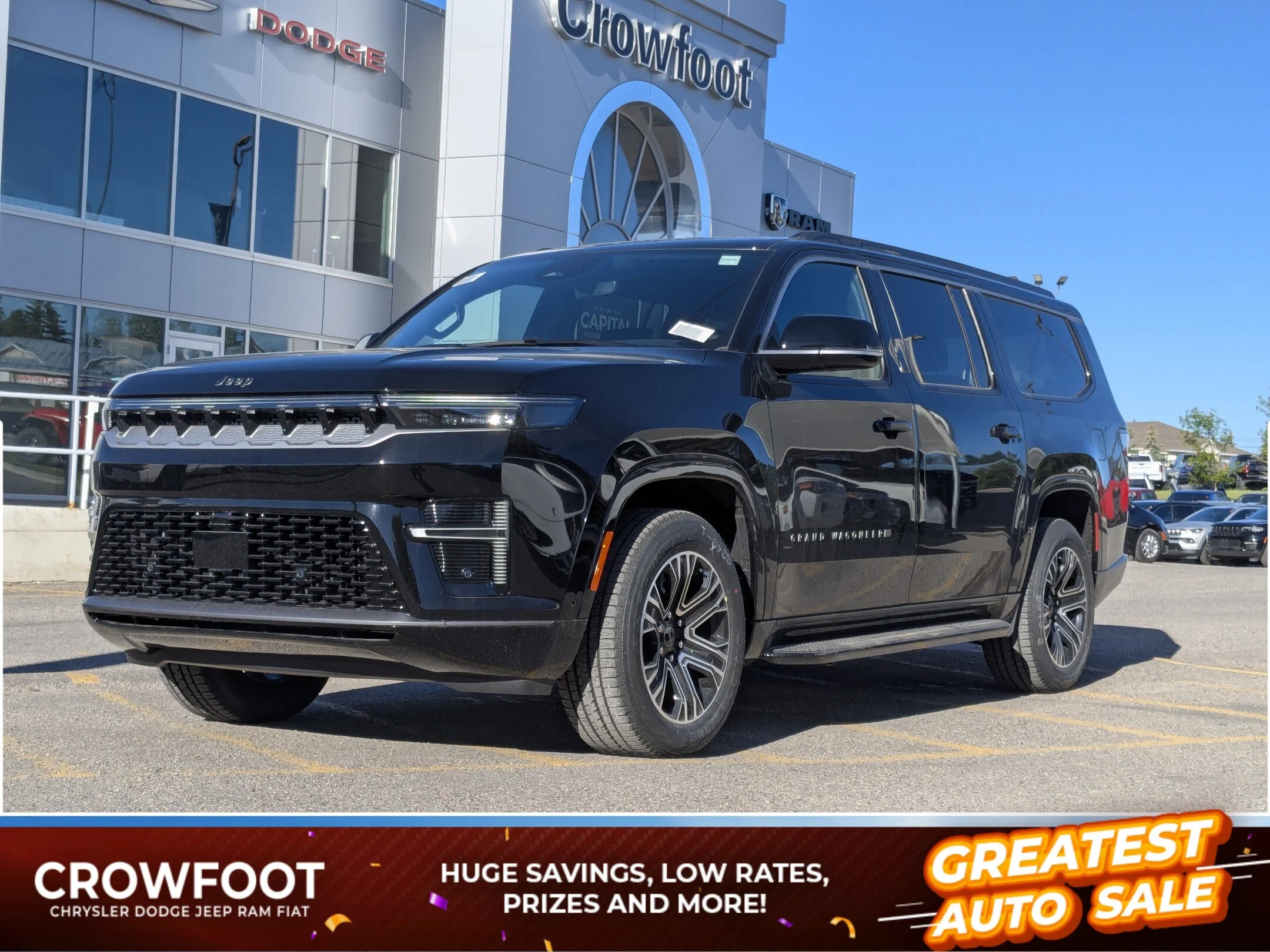 New 2026 Black Jeep 85th Anniversary - - 4x4 - McIntosh Audio - Quilted Leather - Adaptive Cruise - Liftgate & More! image 1