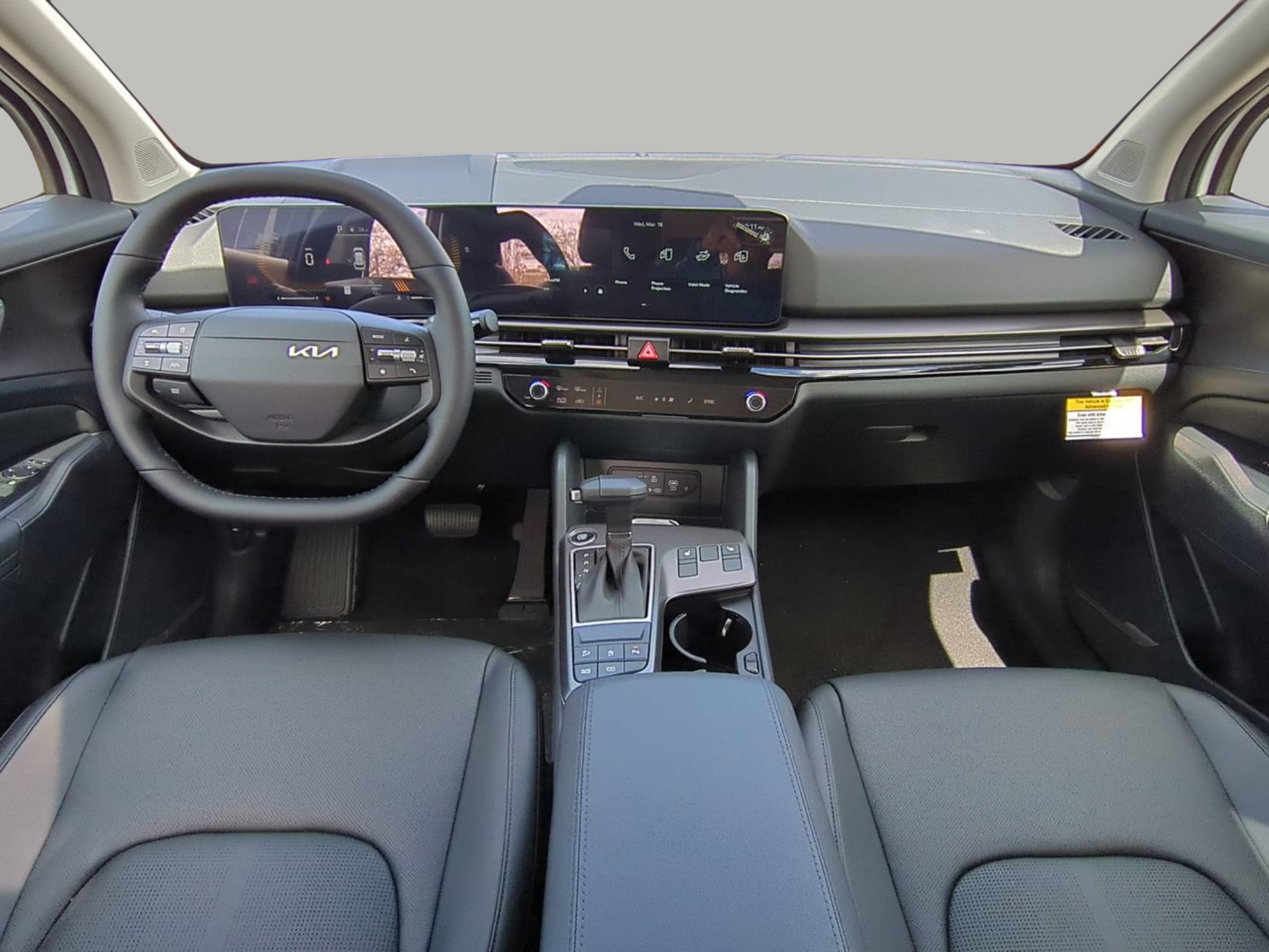 New 2026 Glacial White Pearl Kia EX image 4