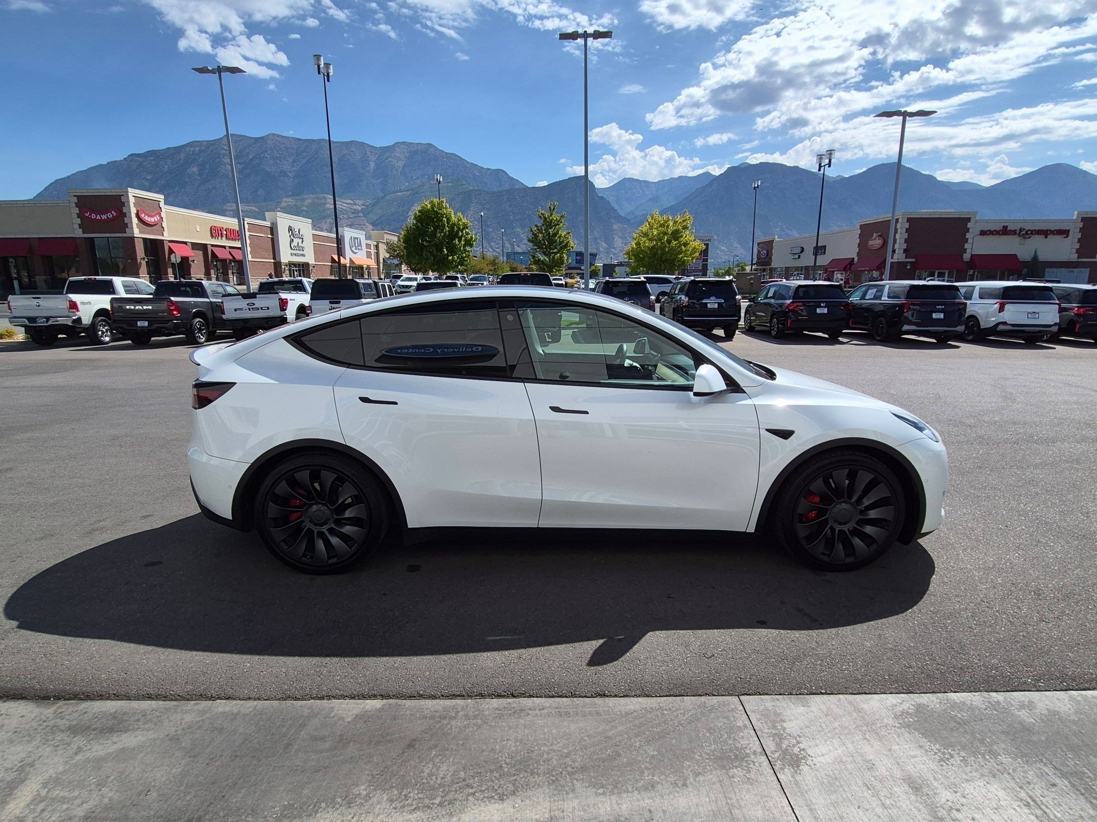 Used 2021 Tesla Model Y Performance with VIN 5YJYGDEFXMF173437 for sale in Orem, UT