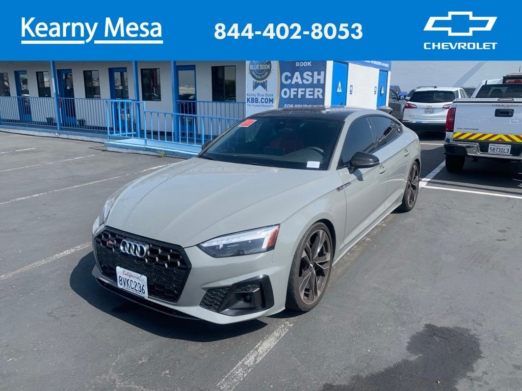 Used 2021 Gray Audi Premium Plus image 1