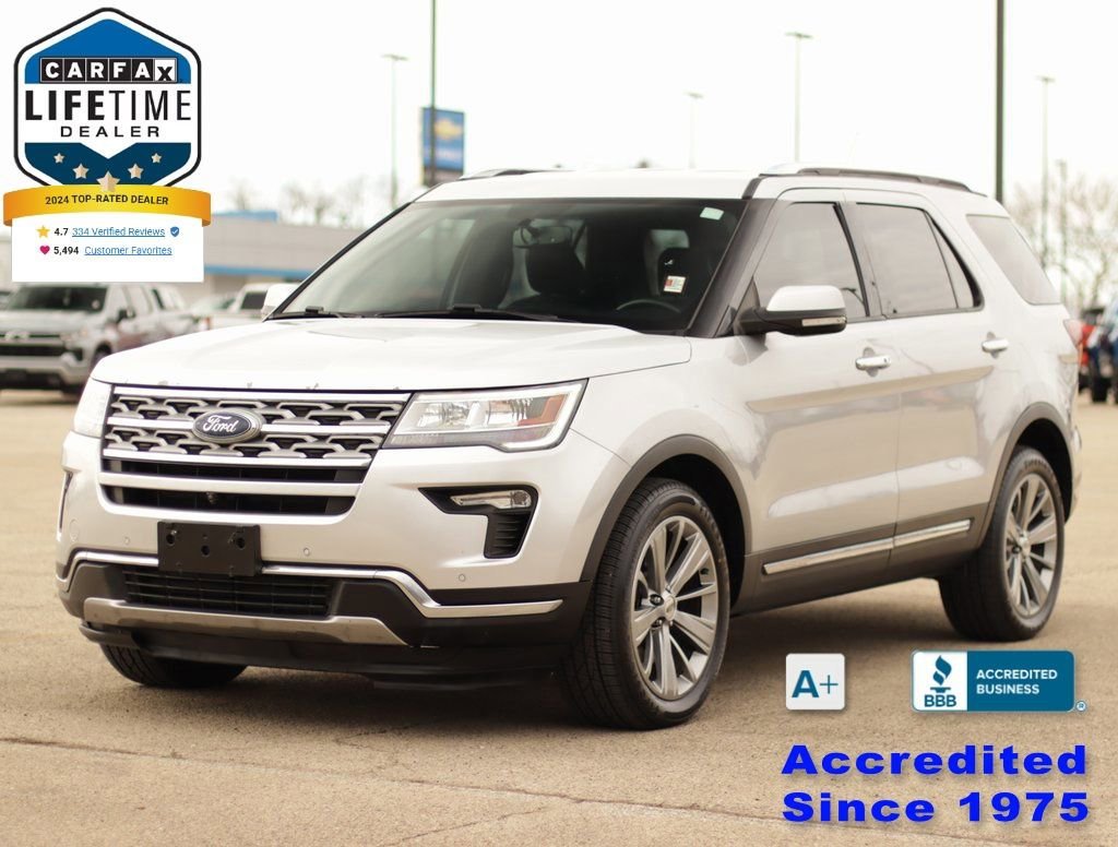 Used 2018 Silver Ford Limited image 3