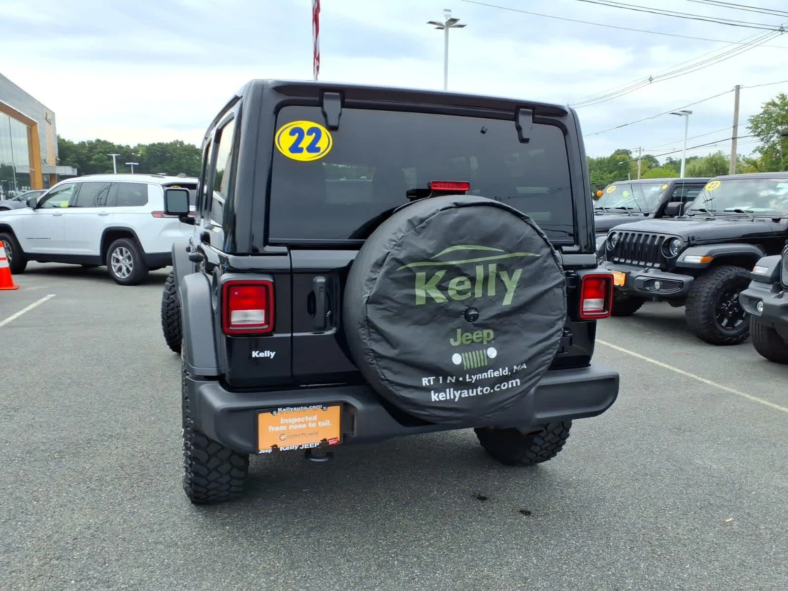 Certified Used 2022 Black Clearcoat Jeep Unlimited Willys image 10