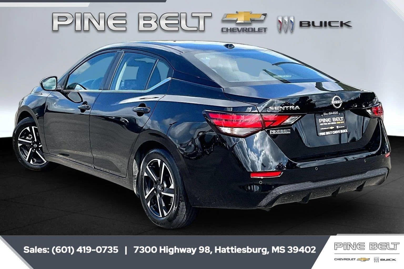 Used 2024 Black Nissan SV image 2