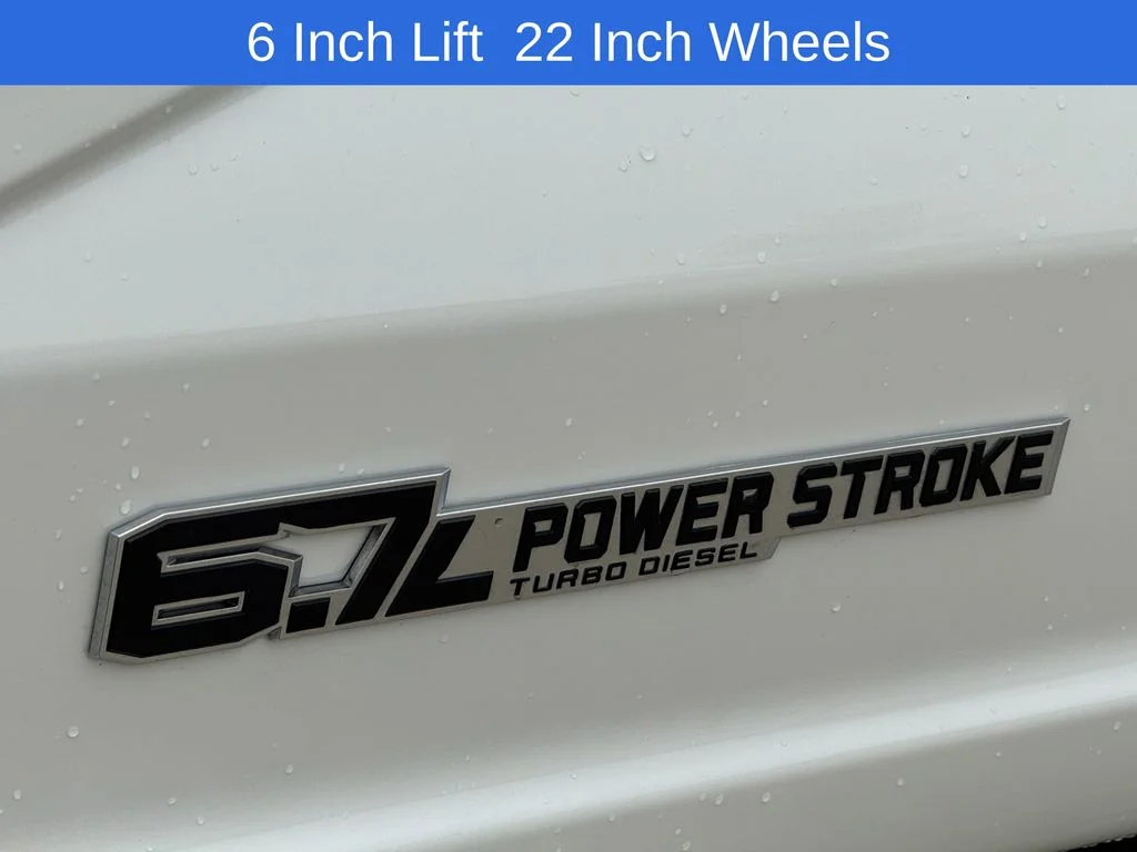 Used 2025 White Ford Lariat image 11