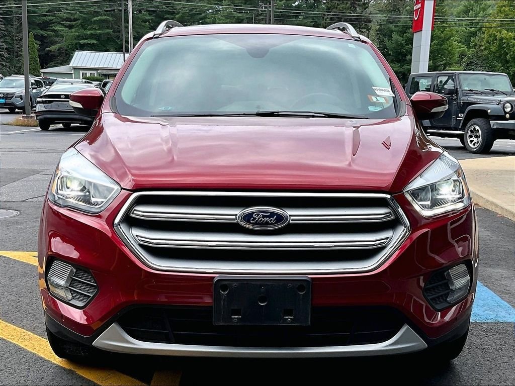 Used 2018 Red Ford Titanium image 2