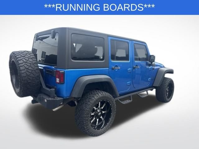 Used 2015 Blue Jeep Unlimited Sport image 4