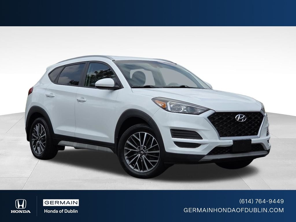 Used 2020 Winter White Hyundai SEL image 1