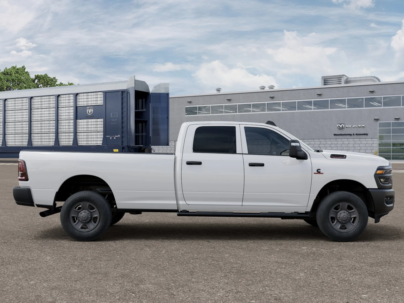 New 2027 Bright White Clear-Coat Exterior Paint RAM TRADESMAN image 12