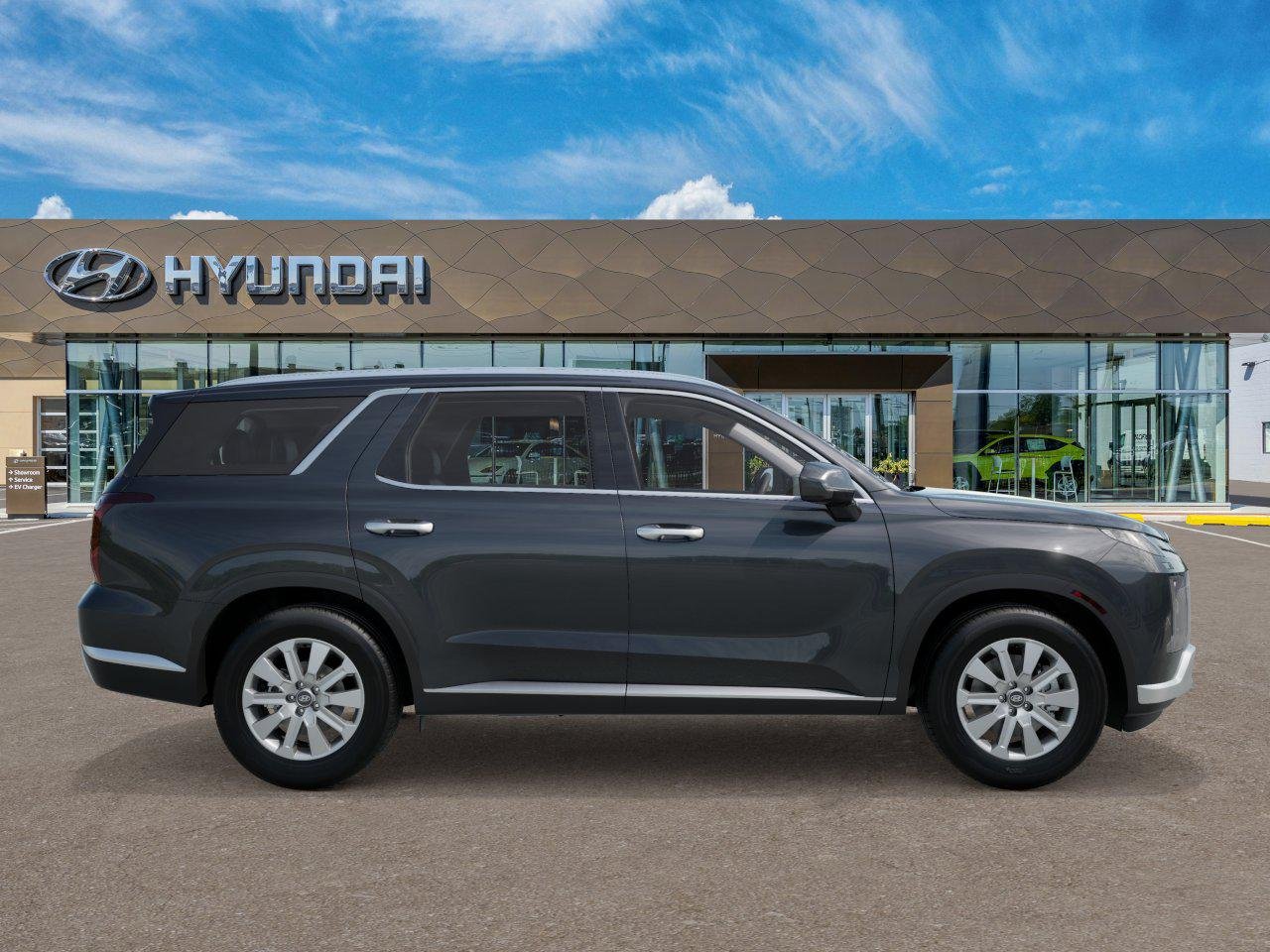 New 2025 Gray,Steel Graphite Hyundai SEL FWD image 7