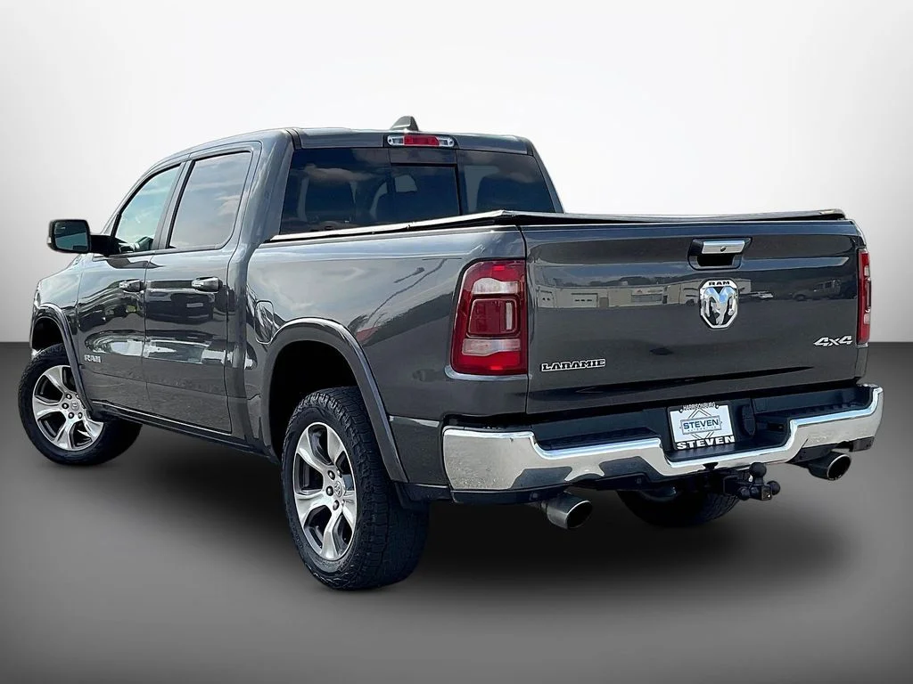 Certified Used 2019 Granite Crystal Clearcoat Metallic Ram Laramie image 4