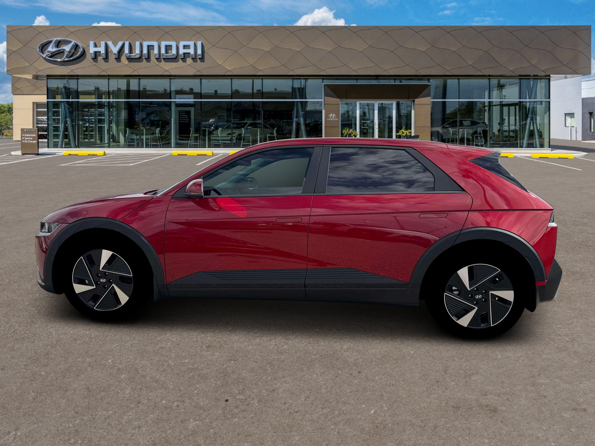 New 2026 Ultimate Red Hyundai SEL image 3