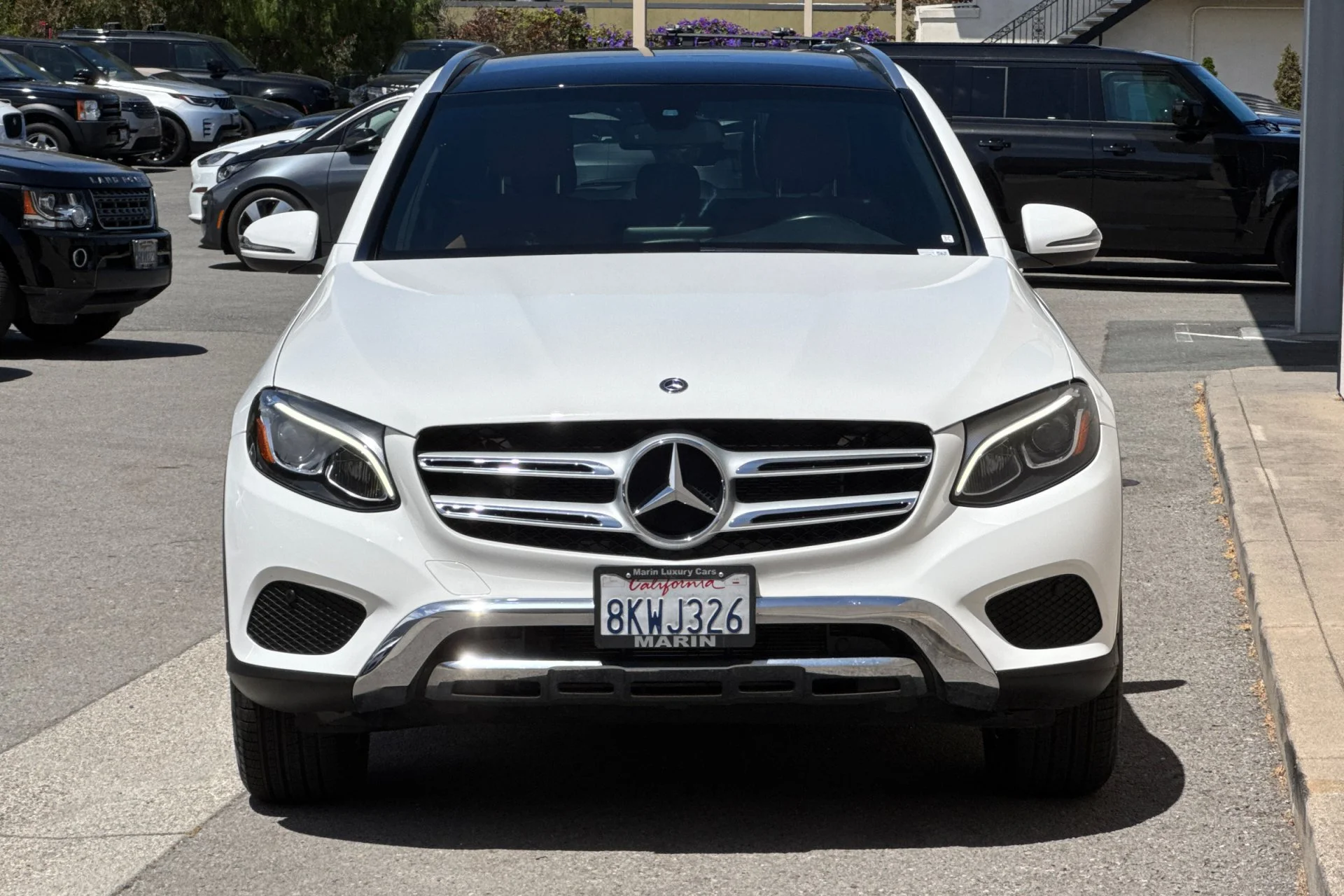 Used 2019 White Mercedes-Benz GLC 350e image 10