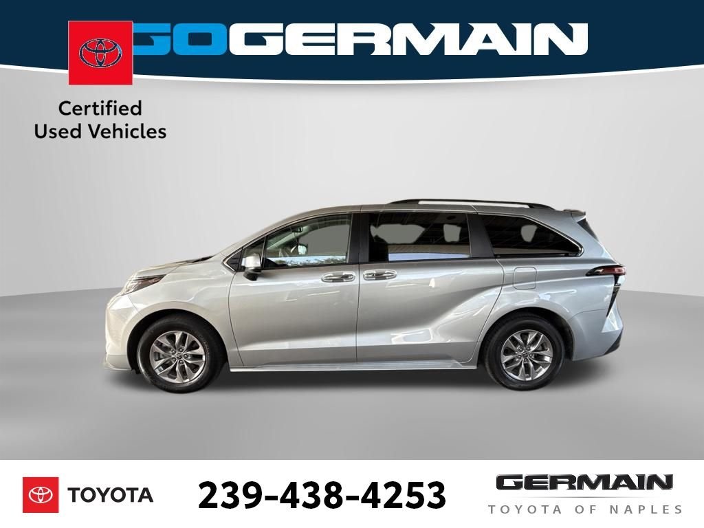 Certified Used 2022 Silver Toyota XLE image 2