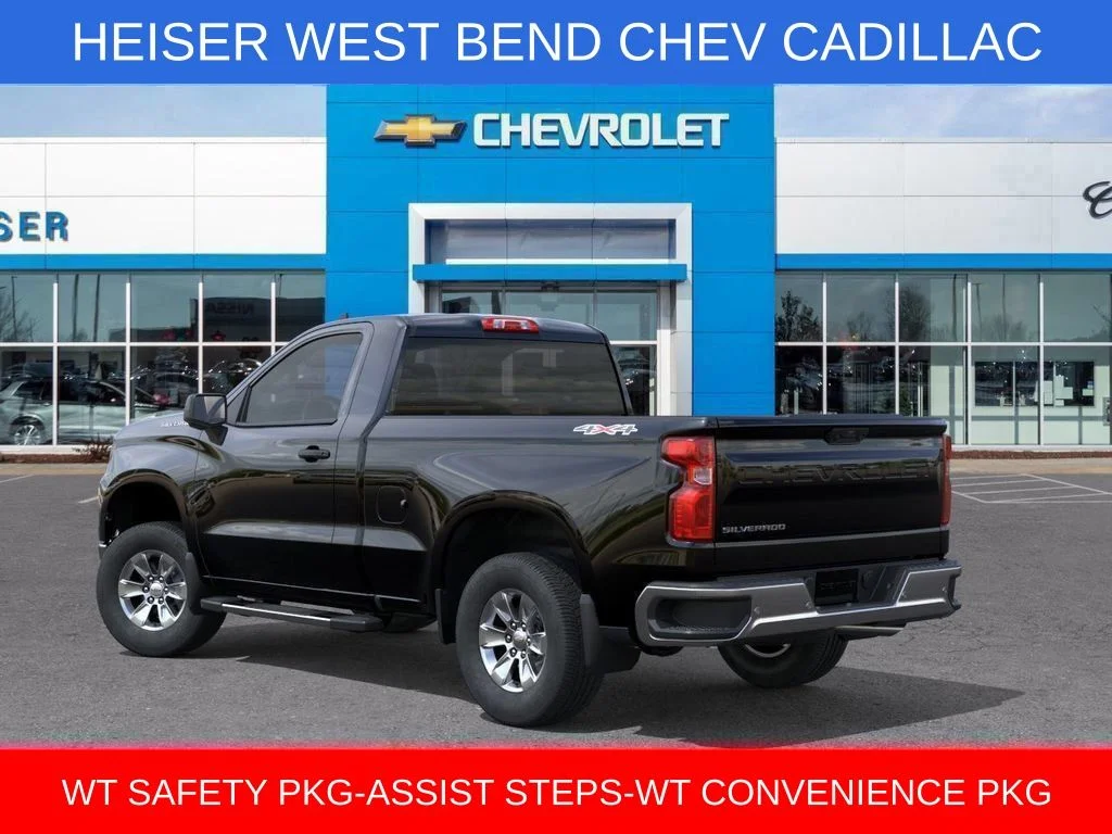 New 2026 Black Chevrolet WT image 3