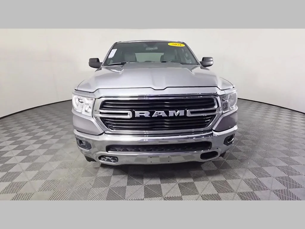 Used 2021 Billet Silver Metallic Clearcoat Ram Big Horn image 51
