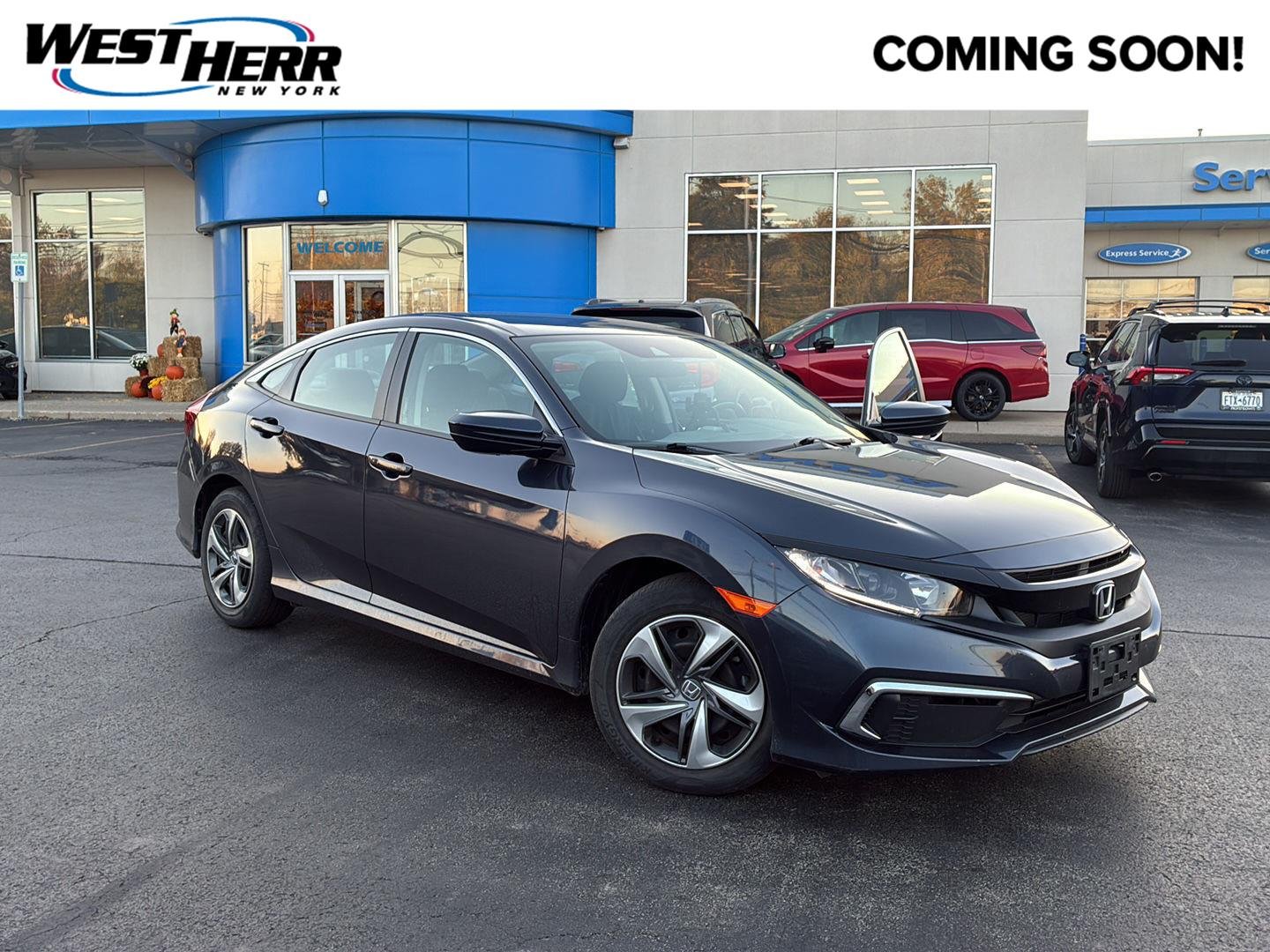 Used 2020 Cosmic Blue Metallic Honda LX image 1