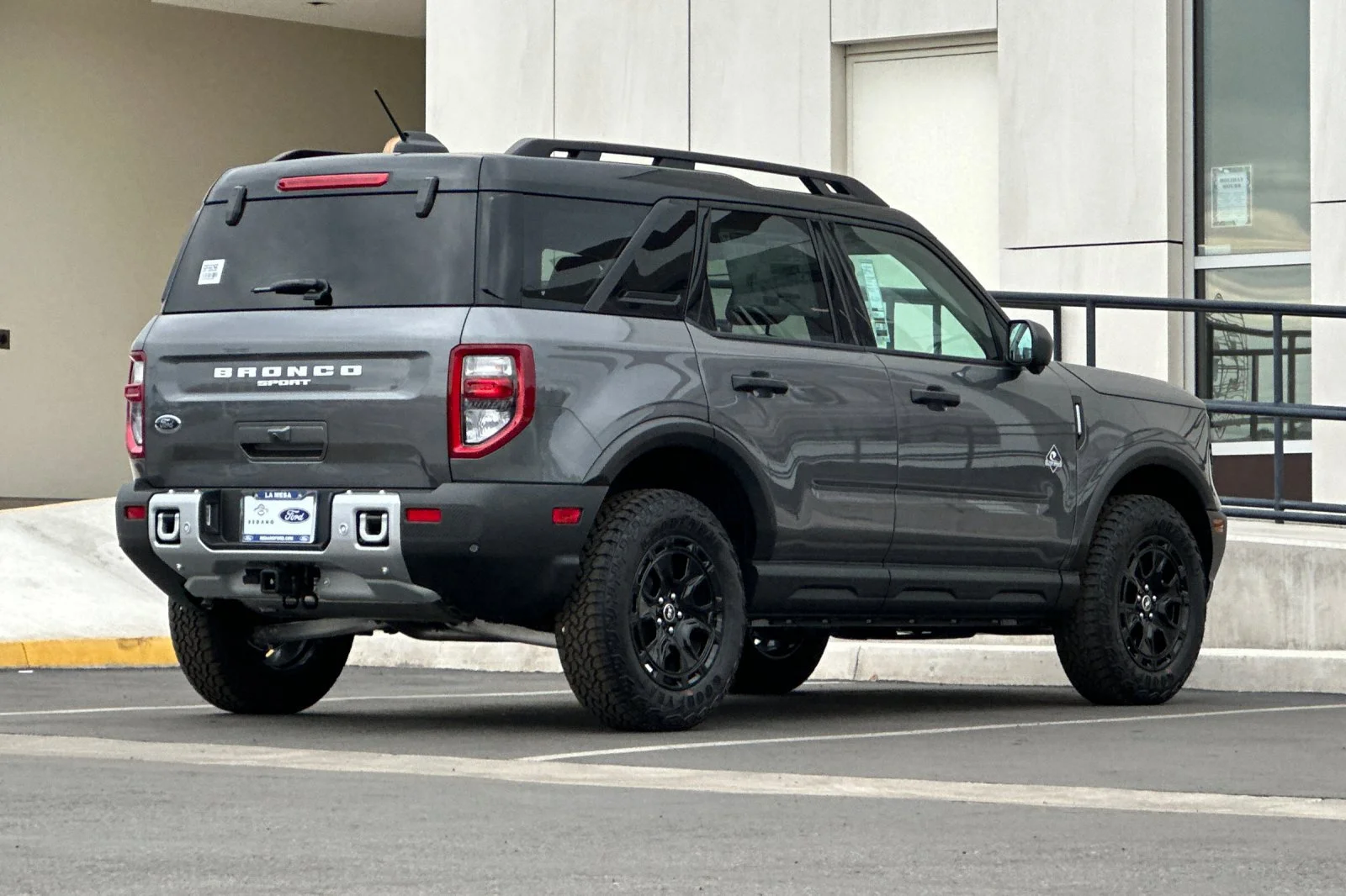 New 2025 Carbonized Gray Metallic Ford Outer Banks® image 3