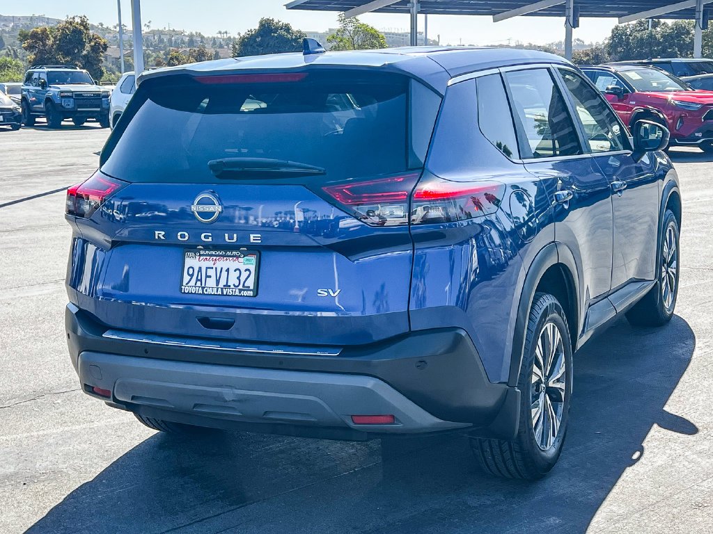 Used 2022 Caspian Blue Metallic Nissan SV image 6