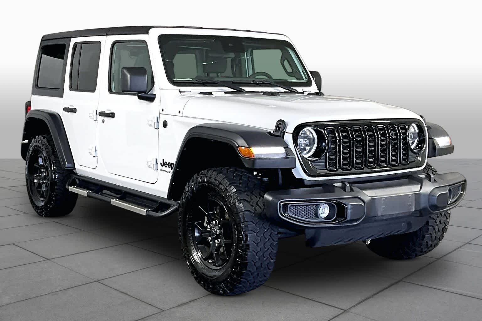 Pre-Owned 2024 Jeep Wrangler Willys