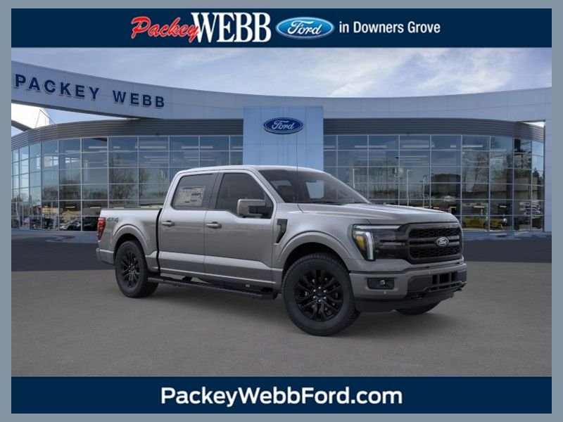 New 2026 Gray Metallic Ford Lariat image 1