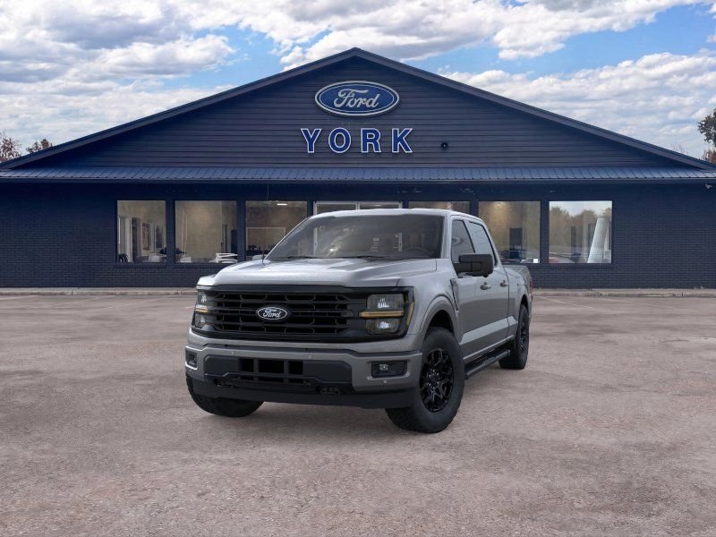 New 2026 Carbonized Gray Metallic Ford XLT image 2