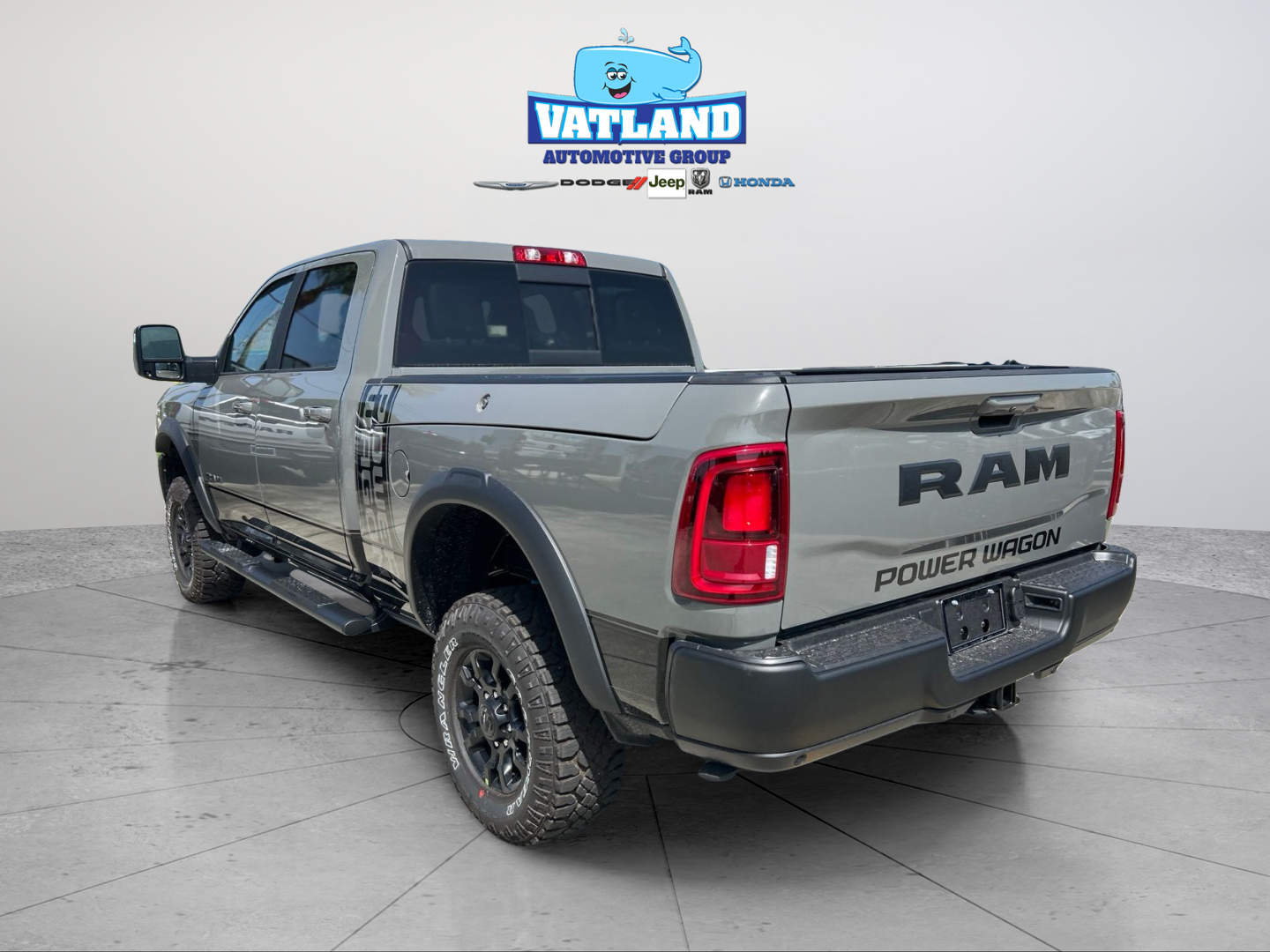 New 2026 Ceramic Gray Clear-Coat Exterior Paint RAM Power Wagon image 3