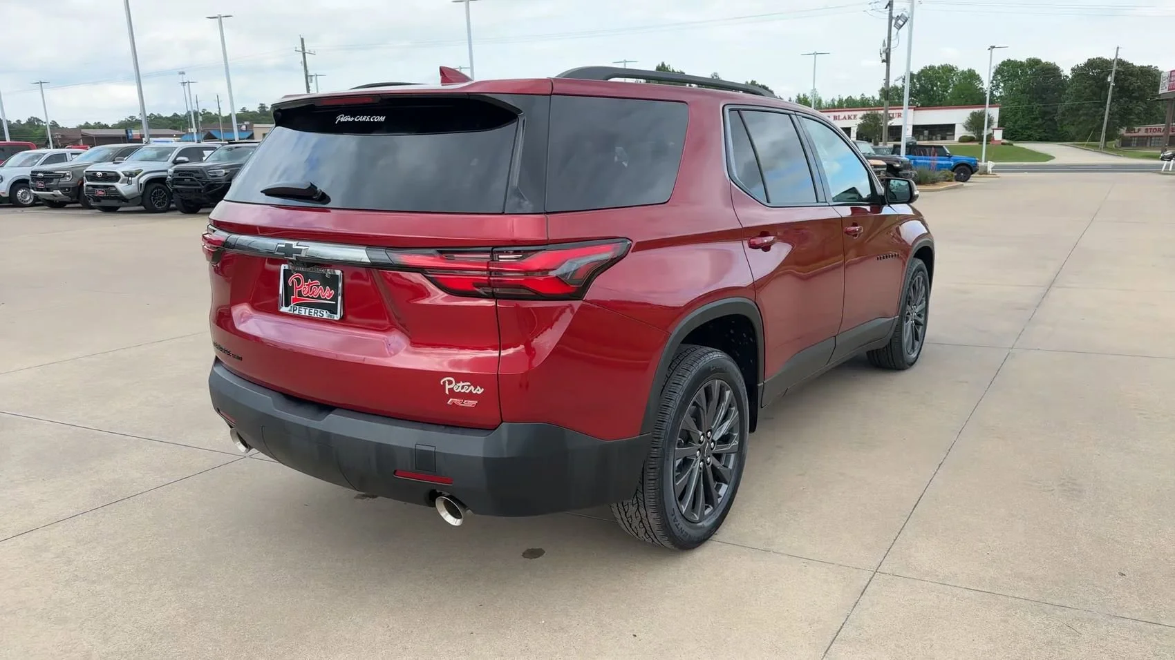 Used 2023 Radiant Red Tintcoat Chevrolet RS image 7